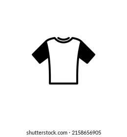 Shirt, Fashion, Polo, Clothes Solid Line Icon Vector Illustration Logo Template. Suitable For Many Purposes.