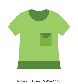 Shirt Flat Icon Design For Personal nad Commercial Use