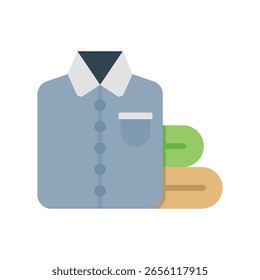 Shirt  Flat Vector Icon Eps 10 Files