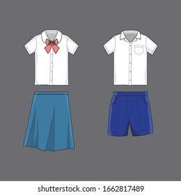 Formulario de Pantalones para estudiantes, personal y decoraciones