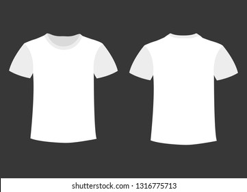 Shirt front and back