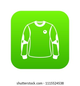 Shirt goalkeeper icon. Simple illustration of shirt goalkeeper vector icon for web