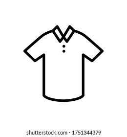 shirt icon design template. Trendy style, vector eps 10