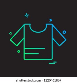 Shirt icon design vector