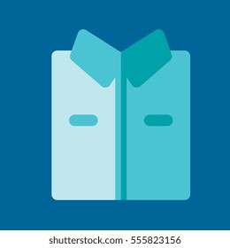 shirt icon flat design