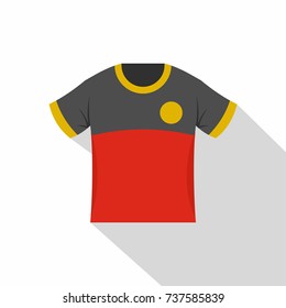 Shirt icon. Flat illustration of shirt vector icon for web