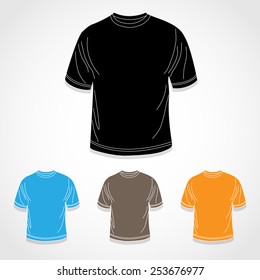 Shirt icon great for any use. Vector EPS10.