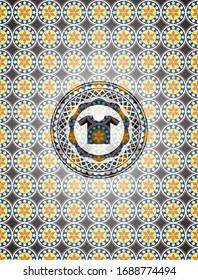 Hemdsymbol im arabischen Stil. arabische Dekoration.