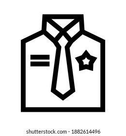 shirt icon or logo isolated sign symbol vector illustration - high quality black style vector icons
