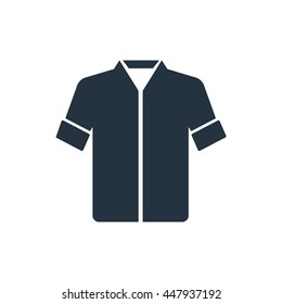 shirt icon on white background