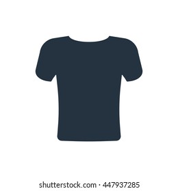 shirt icon on white background