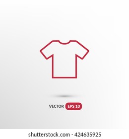shirt icon. One of set web icons