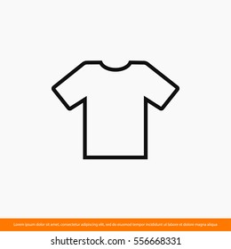 shirt icon. One of set web icons