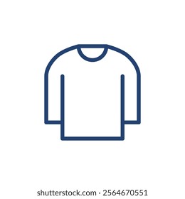 Shirt icon Outline icon sign