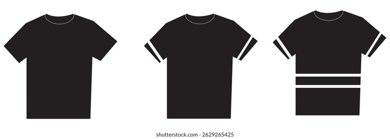 shirt icon in outline and solid style Vector design eps 10 
