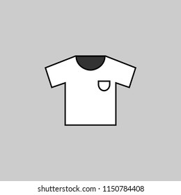 Shirt icon sign vector solated