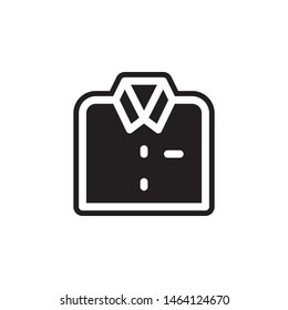 shirt icon. Simple glyph, flat vector of Laundry icons for UI and UX, website or mobile application
