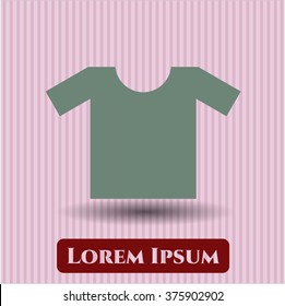Shirt icon or symbol