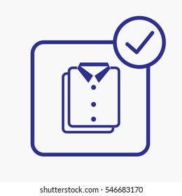 Shirt Icon Symbol T-shirt Outline Design