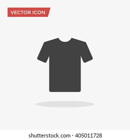 Shirt Icon in trendy flat style isolated on grey background. T-Shirt symbol for your web design, logo, UI. Vector illustration, EPS10.