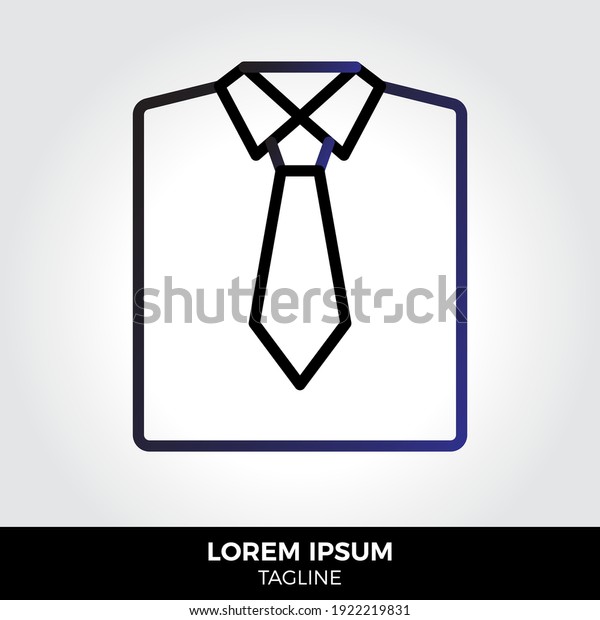 Shirt icon in trendy style isolated on grey\
background. Fashion symbol for your web site design, logo, app, UI.\
Eps10 vector\
illustration.