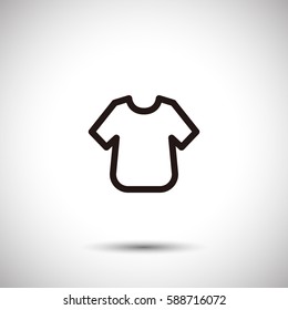 Shirt icon. T-shirt vector