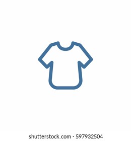 Shirt icon. T-shirt vector