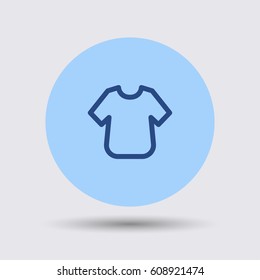 Shirt icon. T-shirt vector