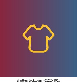 Shirt icon. T-shirt vector