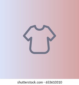 Shirt icon. T-shirt vector