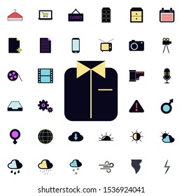 shirt icon. Universal set of web for website design and development, app development