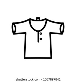shirt icon vector