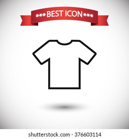 Shirt icon vector