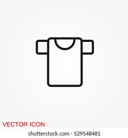 Shirt icon vector