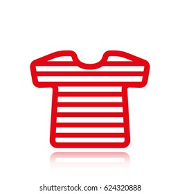 shirt icon vector