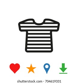 shirt icon vector