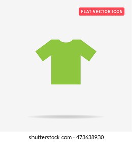 Shirt icon. Vector concept illustration for design.