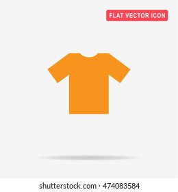 Shirt icon. Vector concept illustration for design.