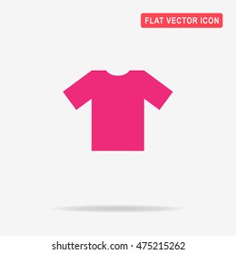 Shirt icon. Vector concept illustration for design.