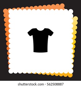 Shirt  icon. Vector design.