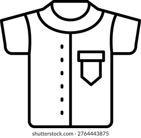 Shirt Icon Vector Element line icon design vector icons
