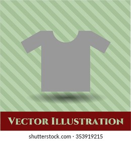 Shirt icon vector illustration