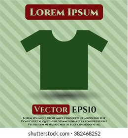 Shirt icon vector illustration