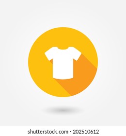 Shirt Icon icon, vector illustration. Flat design style