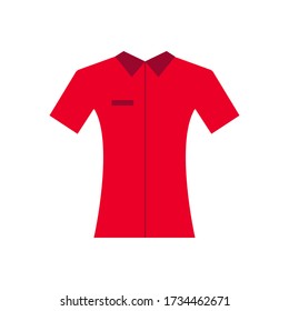 Shirt icon vector illustration template