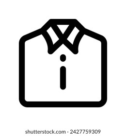 shirt icon. vector line icon for your website, mobile, presentation, and logo design.