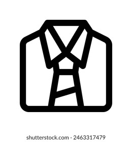 shirt icon. vector line icon for your website, mobile, presentation, and logo design.