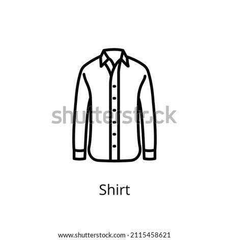 shirt icon in vector. Logotype