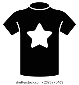 Vector de iconos de la camiseta en el diseño de moda