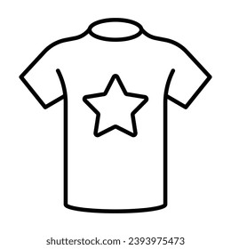 Shirt icon vector on trendy design